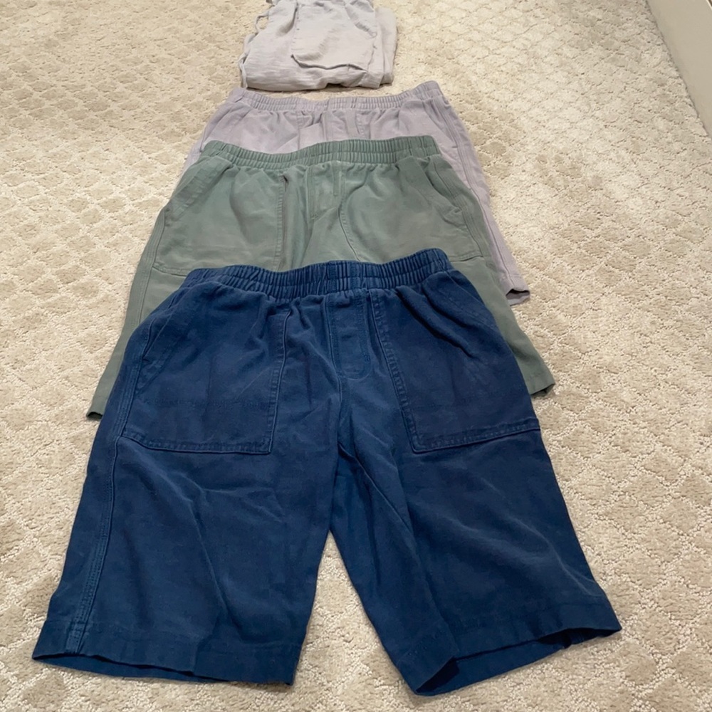 Selling a bundle of 3 pairs of size 10 boys Tea Collection shorts